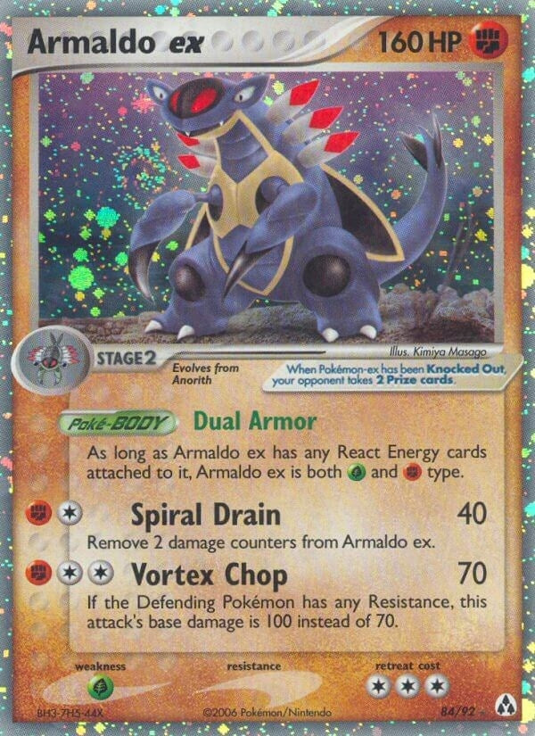 Image for Armaldo ex (84/92) [Legend Maker] - Pokemon