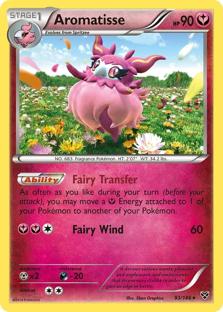 Image for Aromatisse (93/146) [XY Base Set] - Pokemon