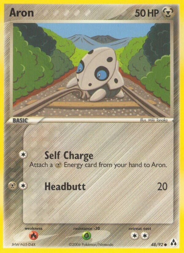 Image for Aron (48/92) [Legend Maker] - Pokemon