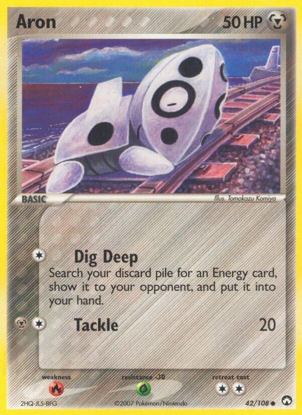 Image for Aron (42/108) [Power Keepers] - Pokemon