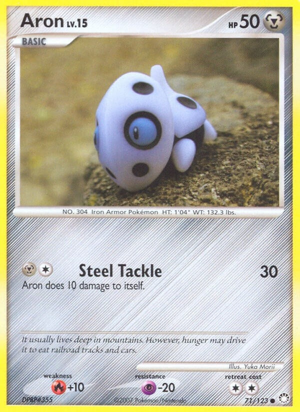 Image for Aron (71/123) [Mysterious Treasures] - Pokemon