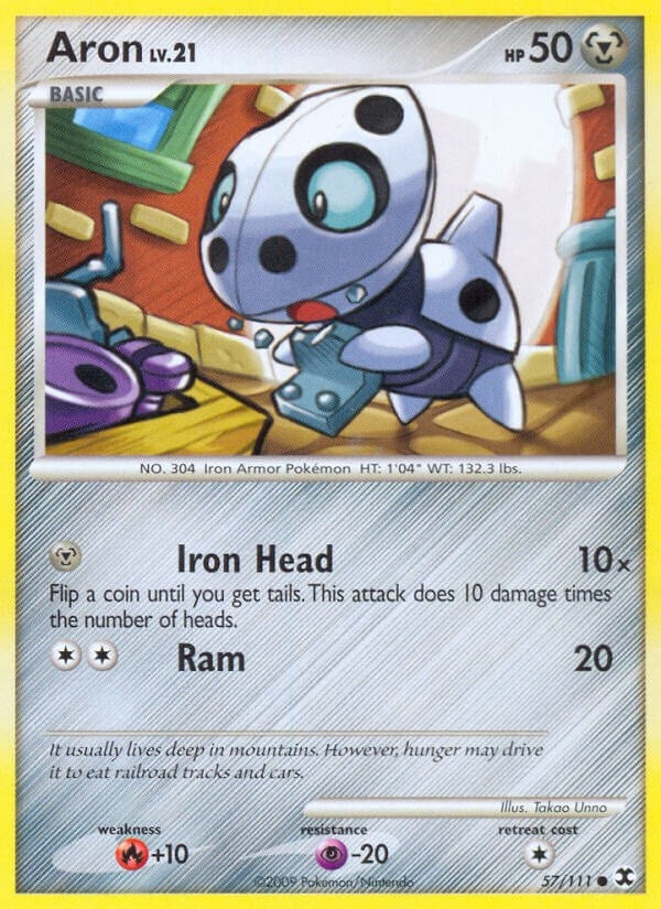 Image for Aron (57/111) [Rising Rivals] - Pokemon