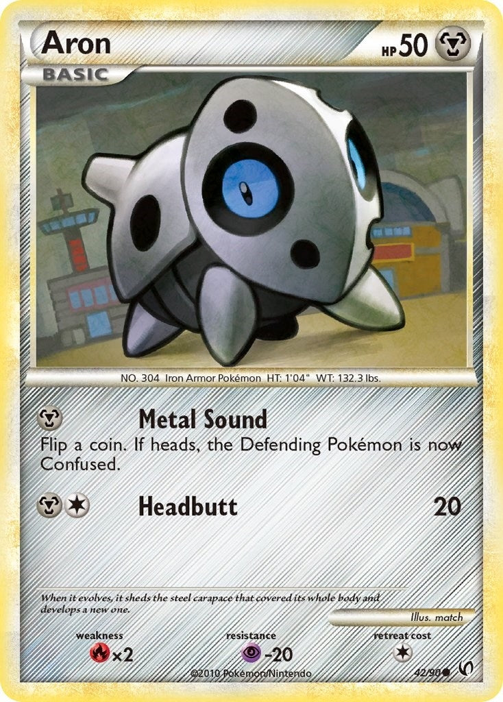 Image for Aron (42/90) [Undaunted] - Pokemon