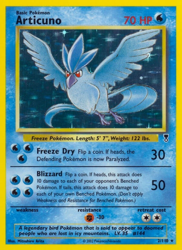 Image for Articuno (002/110) [Legendary Collection] - Pokemon