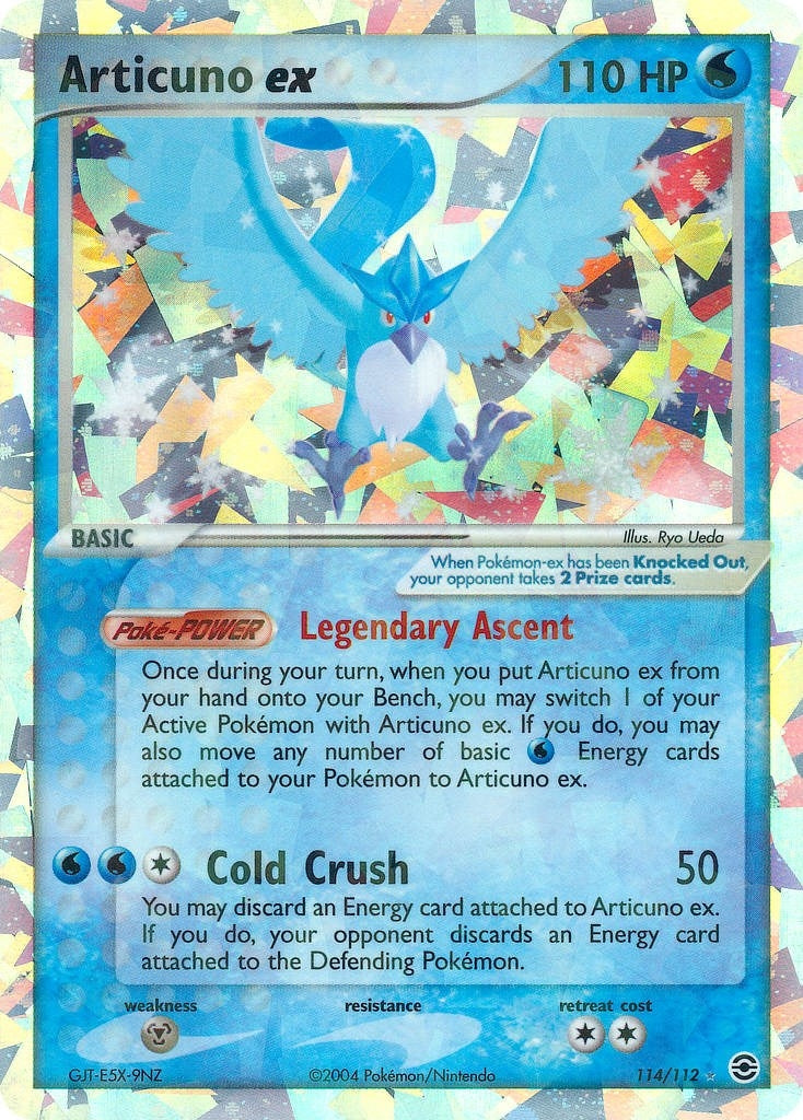 Image for Articuno ex (114/112) [FireRed & LeafGreen] - Pokemon