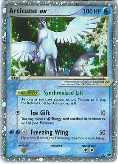 Image for Articuno ex - 032 (EX Collector's Window Tins) (032) [Nintendo Promos] - Pokemon