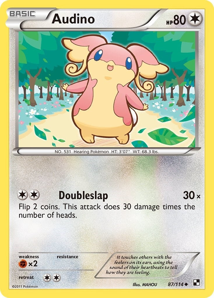 Image for Audino (87/114) [Black and White] - Pokemon