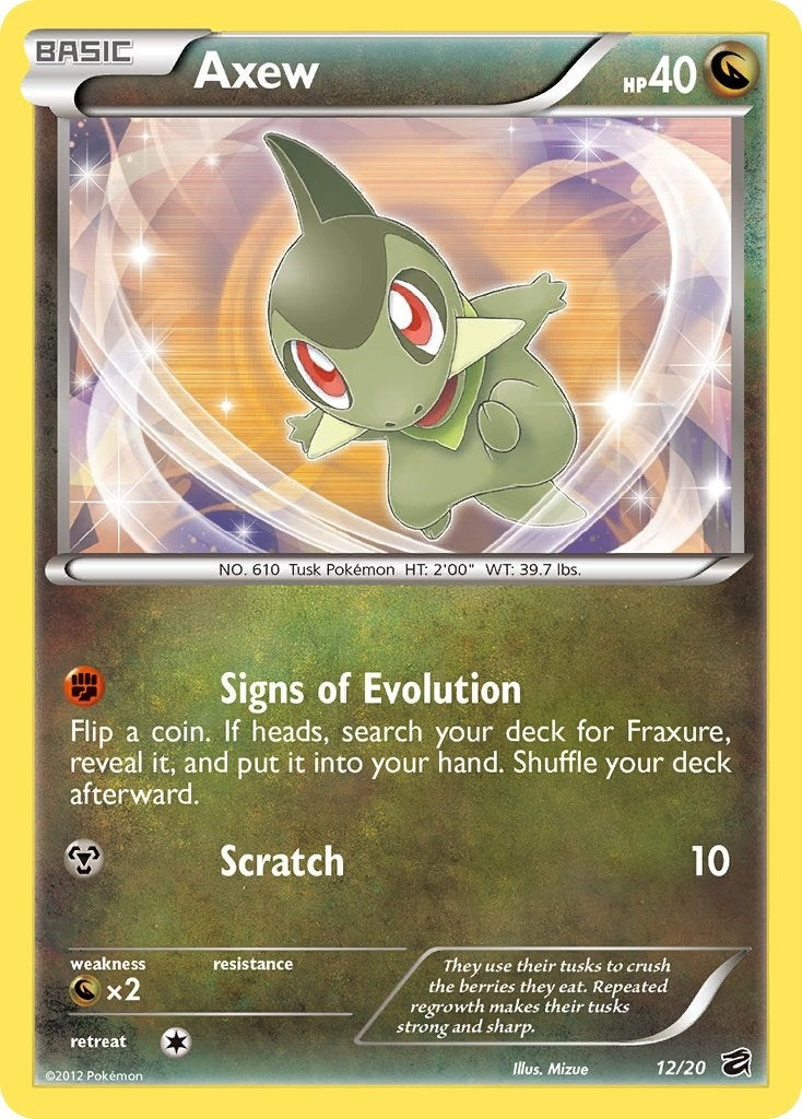 Image for Axew (12) (12/20) [Dragon Vault] - Pokemon
