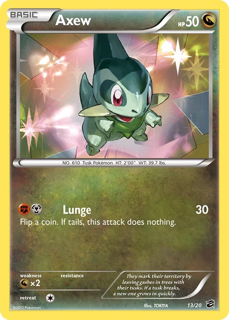 Image for Axew (13) (13/20) [Dragon Vault] - Pokemon