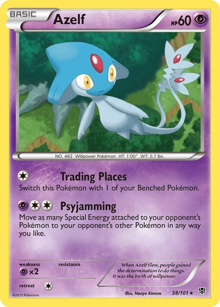 Image for Azelf (38/101) [Plasma Blast] - Pokemon
