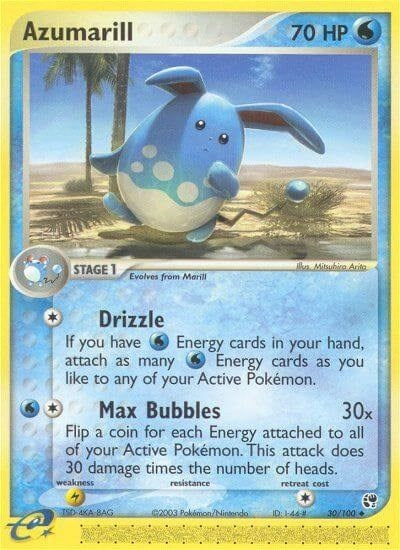 Image for Azumarill (30/100) [Sandstorm] - Pokemon