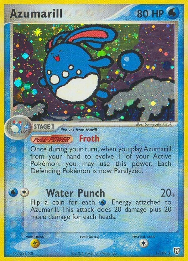 Image for Azumarill (1/109) [Team Rocket Returns] - Pokemon