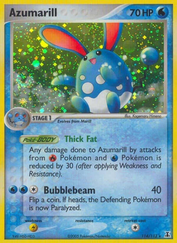 Image for Azumarill (114/113) [Delta Species] - Pokemon