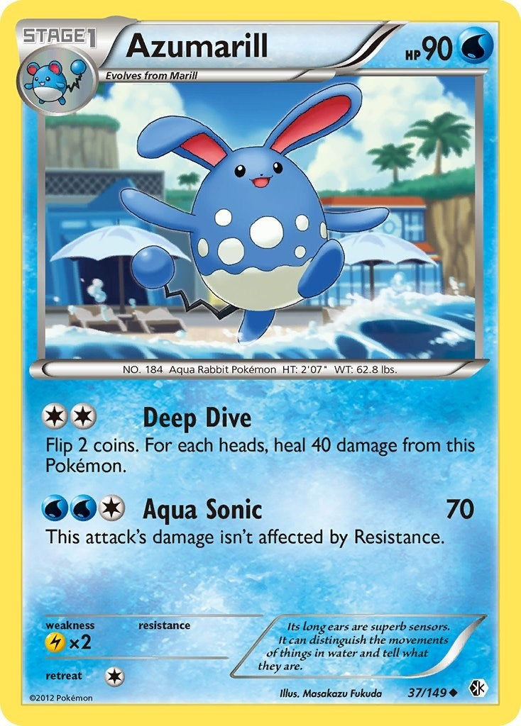 Image for Azumarill (37/149) [Boundaries Crossed] - Pokemon
