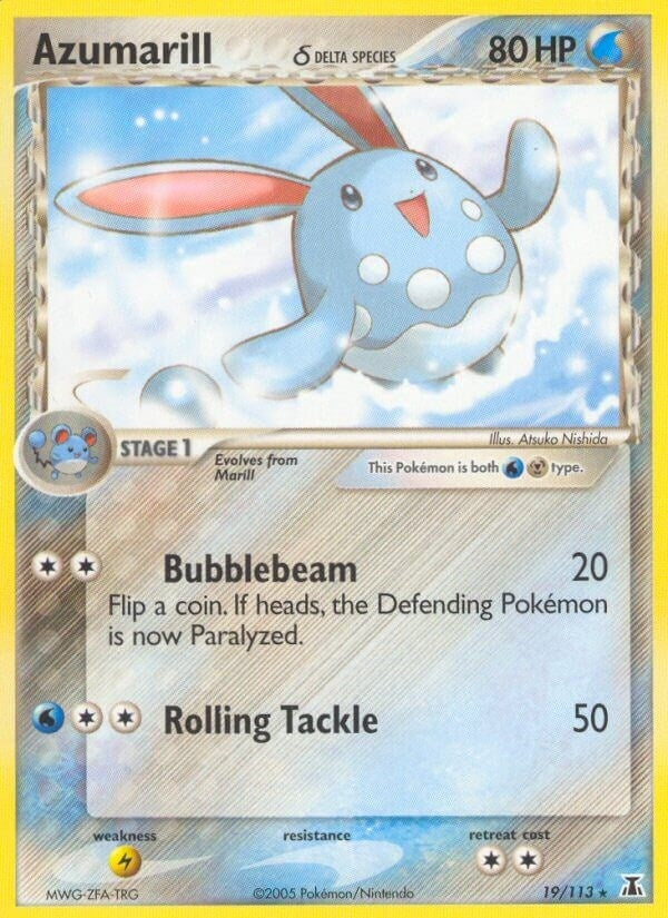 Image for Azumarill (Delta Species) (19/113) [Delta Species] - Pokemon