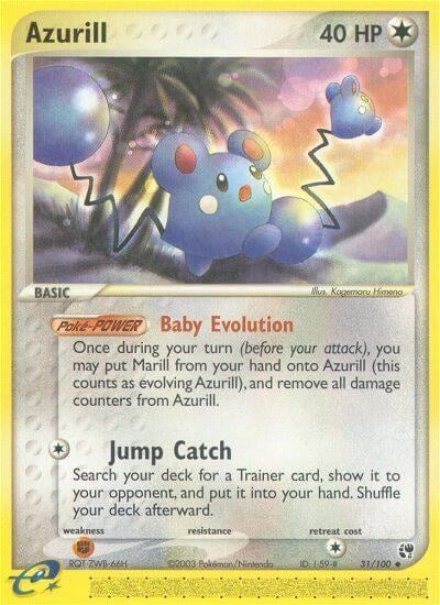 Image for Azurill (31/100) [Sandstorm] - Pokemon