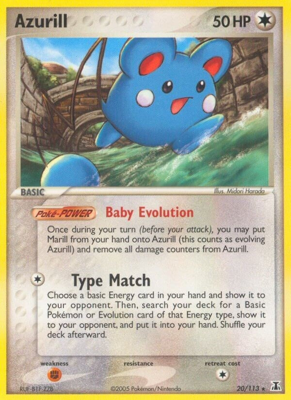 Image for Azurill (20/113) [Delta Species] - Pokemon