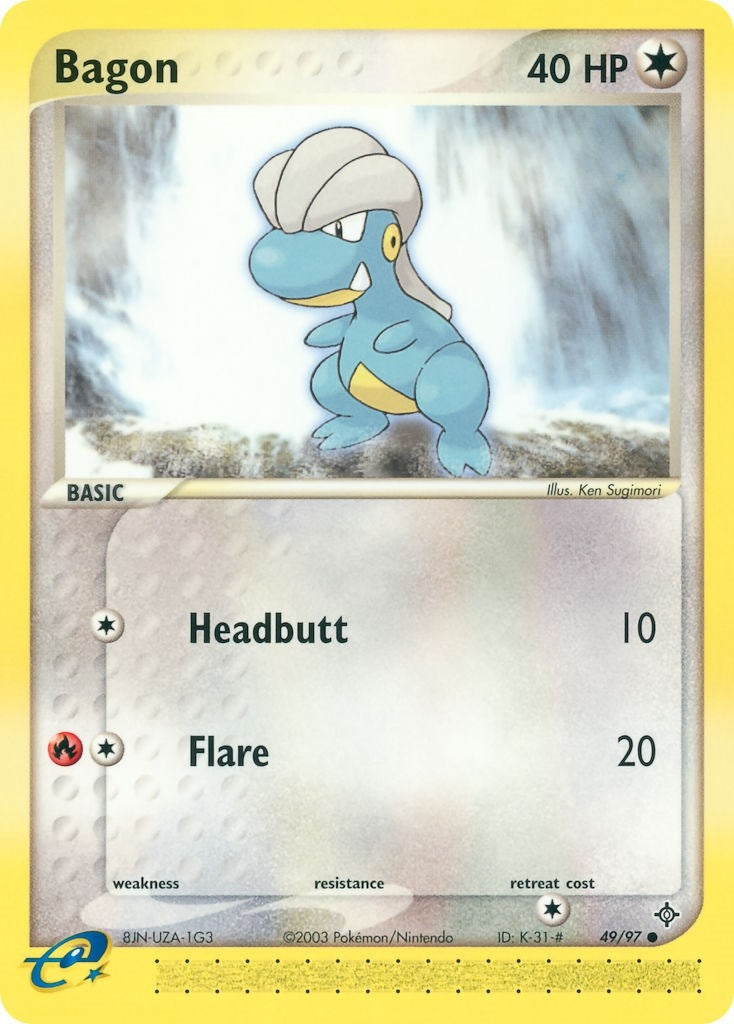 Image for Bagon (49/97) [Dragon] - Pokemon