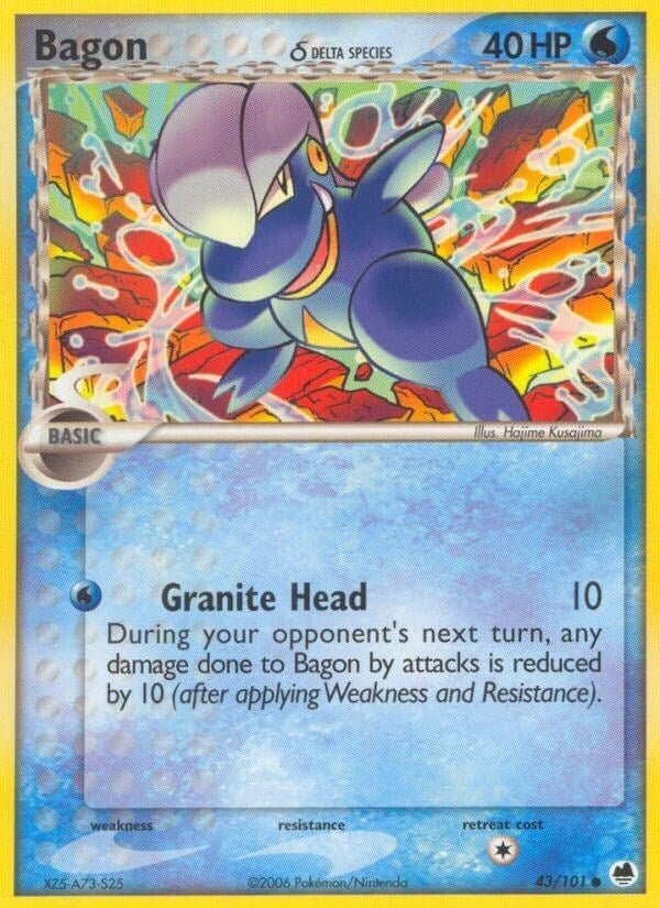 Image for Bagon (Delta Species) (43/101) [Dragon Frontiers] - Pokemon