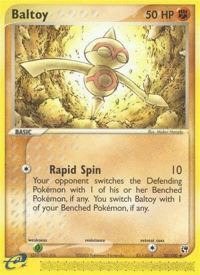 Image for Baltoy (32/100) [Sandstorm] - Pokemon