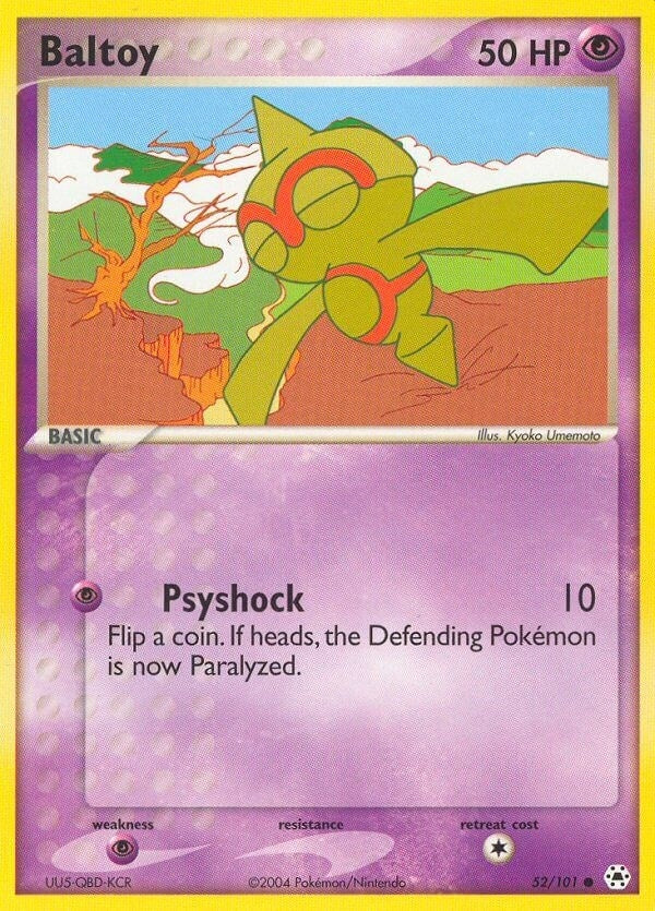 Image for Baltoy (52/101) [Hidden Legends] - Pokemon