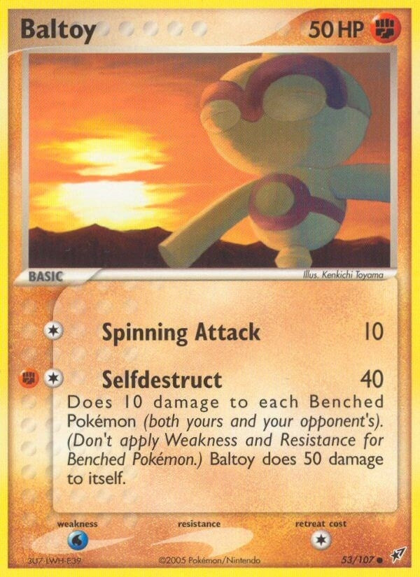 Image for Baltoy (53/107) [Deoxys] - Pokemon