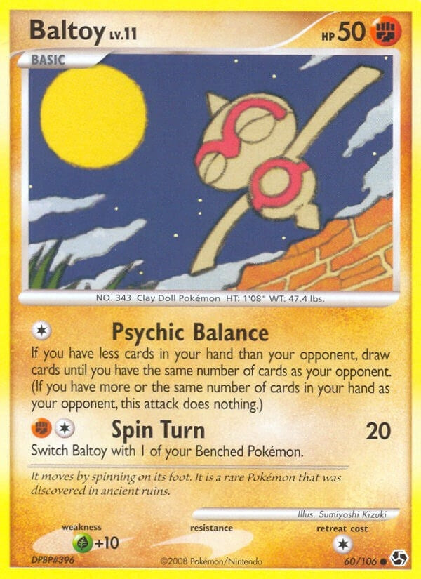 Image for Baltoy (60/106) [Great Encounters] - Pokemon
