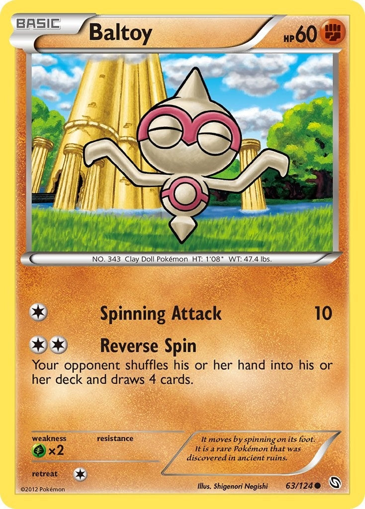 Image for Baltoy (63/124) [Dragons Exalted] - Pokemon
