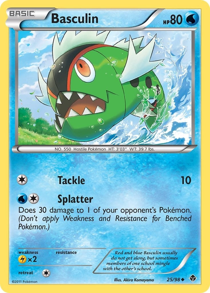 Image for Basculin (25) (25/98) [Emerging Powers] - Pokemon