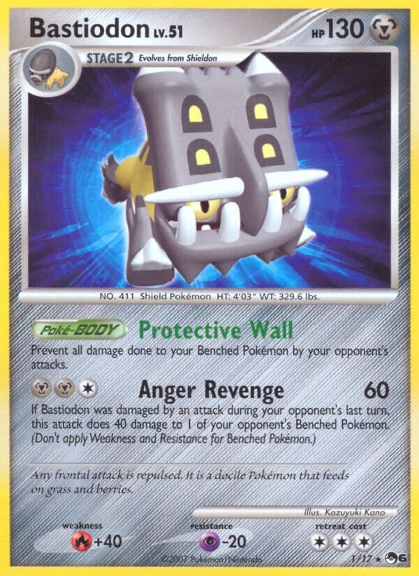 Image for Bastiodon (001/017) [POP Series 6] - Pokemon