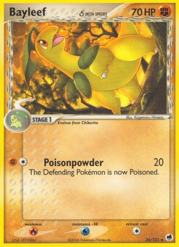 Image for Bayleef (Delta Species) (26/101) [Dragon Frontiers] - Pokemon