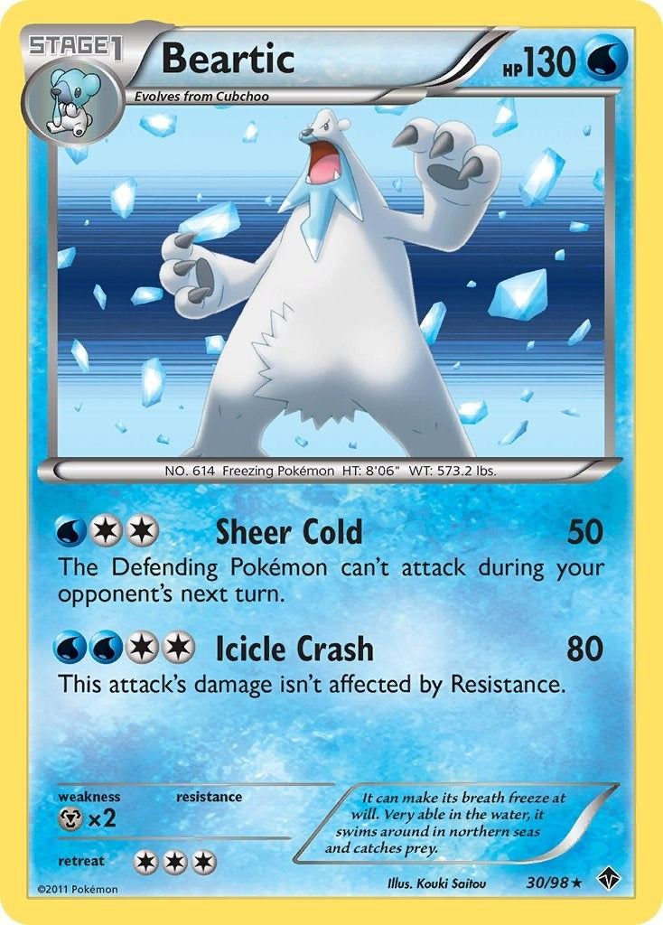 Image for Beartic (30) (30/98) [Emerging Powers] - Pokemon