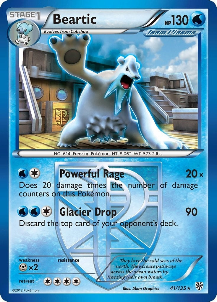 Image for Beartic (Team Plasma) (41/135) [Plasma Storm] - Pokemon