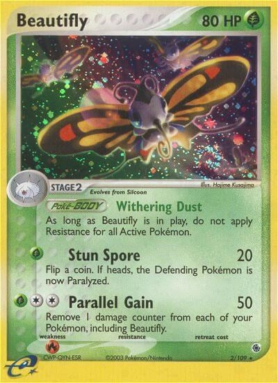 Image for Beautifly (2/109) [Ruby and Sapphire] - Pokemon