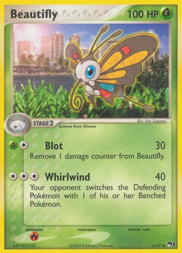 Image for Beautifly (006/017) [POP Series 1] - Pokemon