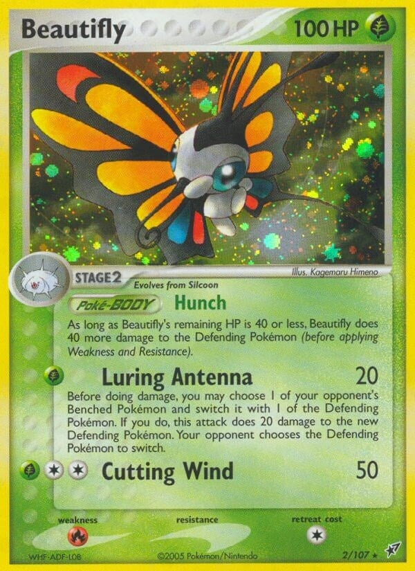 Image for Beautifly (2/107) [Deoxys] - Pokemon