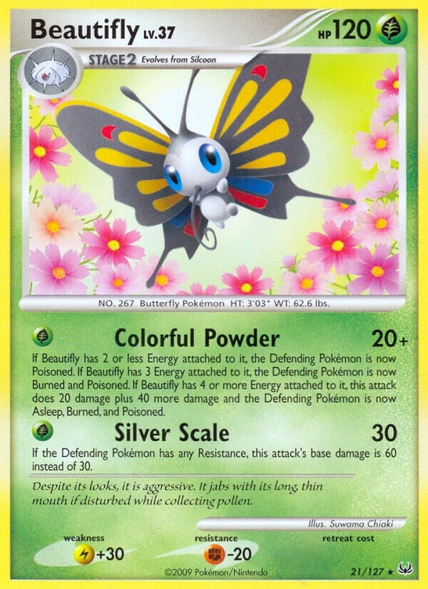 Image for Beautifly (21/127) [Platinum] - Pokemon