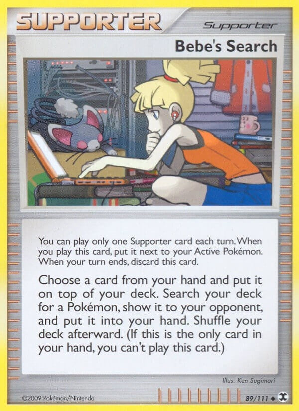 Image for Bebe's Search (89/111) [Rising Rivals] - Pokemon