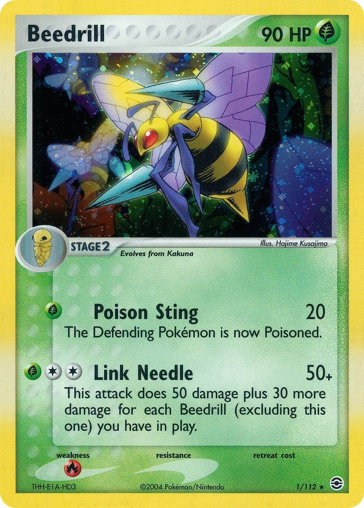 Image for Beedrill (1/112) [FireRed & LeafGreen] - Pokemon