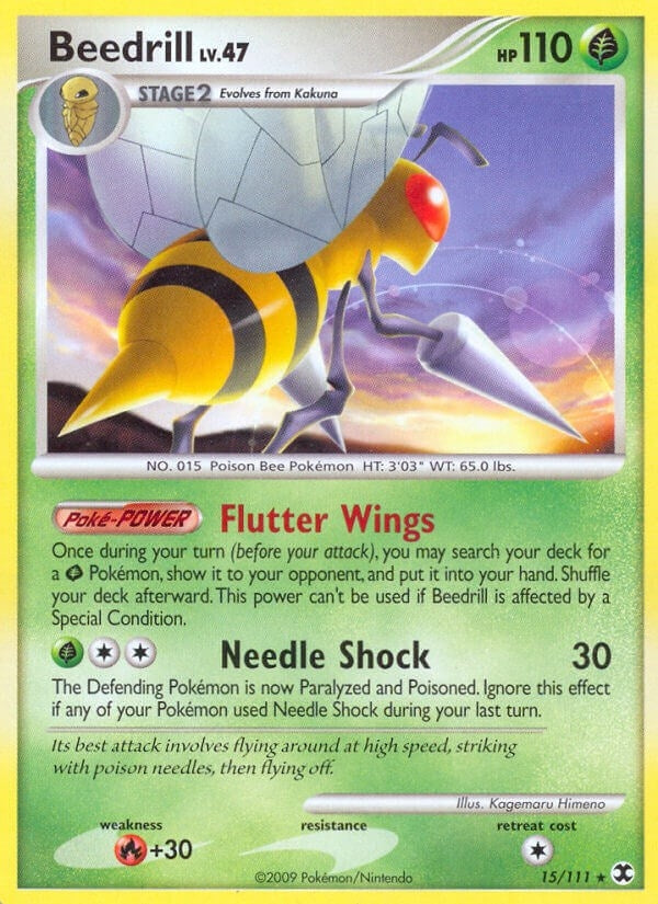 Image for Beedrill (15/111) [Rising Rivals] - Pokemon