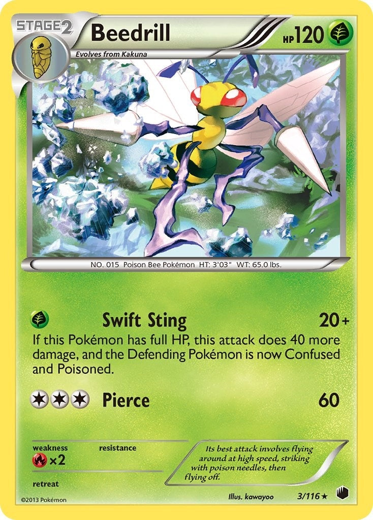 Image for Beedrill (3/116) [Plasma Freeze] - Pokemon