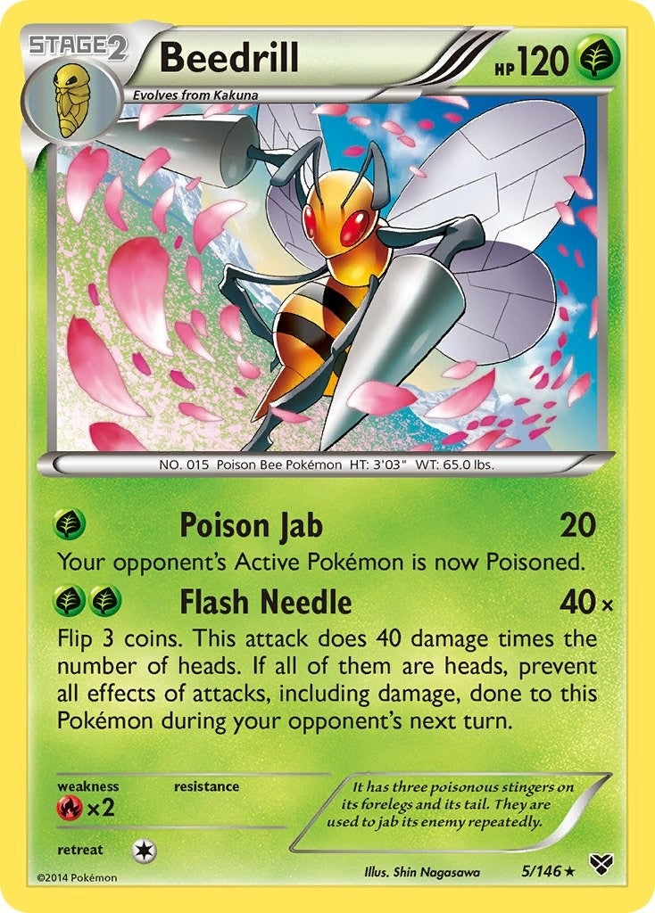 Image for Beedrill (5/146) [XY Base Set] - Pokemon