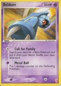 Image for Beldum (1/12) [EX Trainer Kit 2: Plusle & Minun] - Pokemon