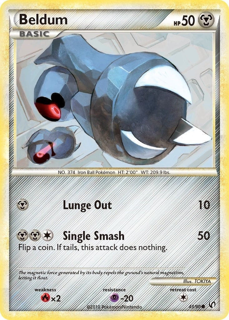 Image for Beldum (43/90) [Undaunted] - Pokemon