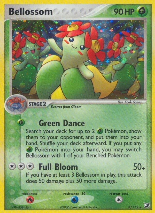 Image for Bellossom (3/115) [Unseen Forces] - Pokemon