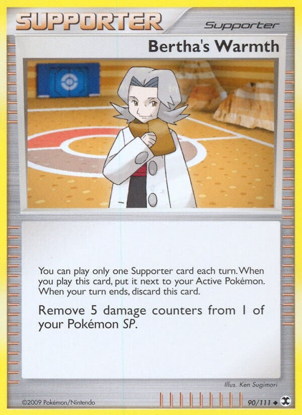 Image for Bertha's Warmth (90/111) [Rising Rivals] - Pokemon