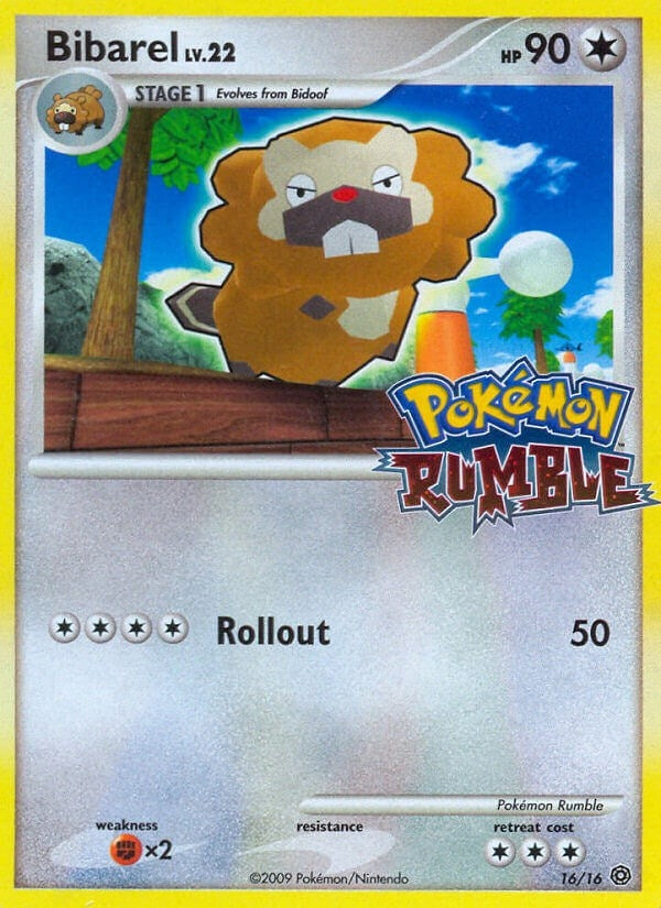 Image for Bibarel (16) [Rumble] - Pokemon