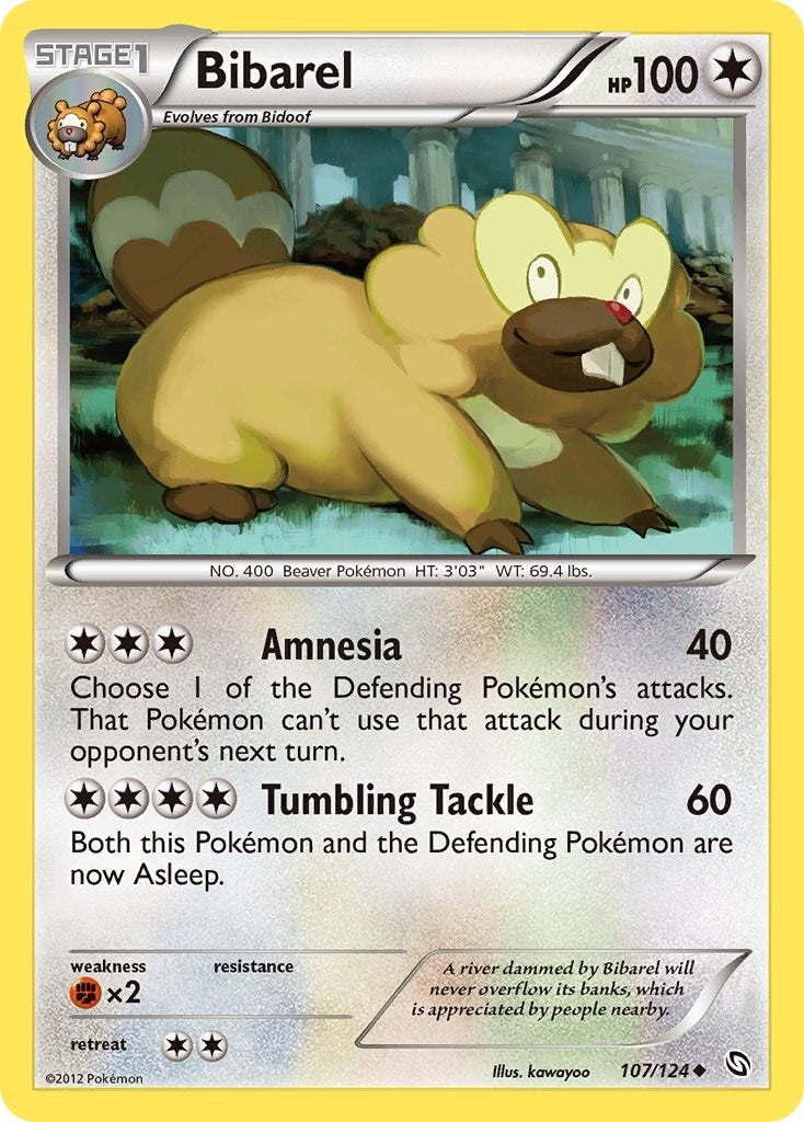 Image for Bibarel (107/124) [Dragons Exalted] - Pokemon