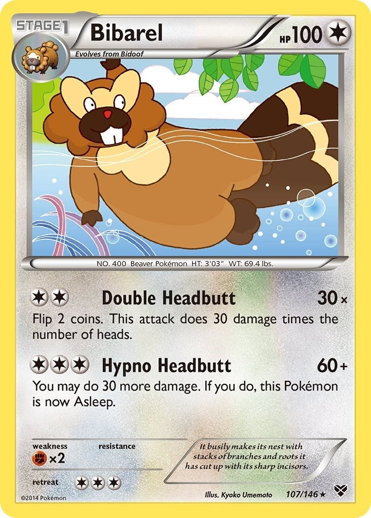 Image for Bibarel (107/146) [XY Base Set] - Pokemon