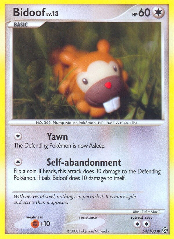 Image for Bidoof (54/100) [Stormfront] - Pokemon